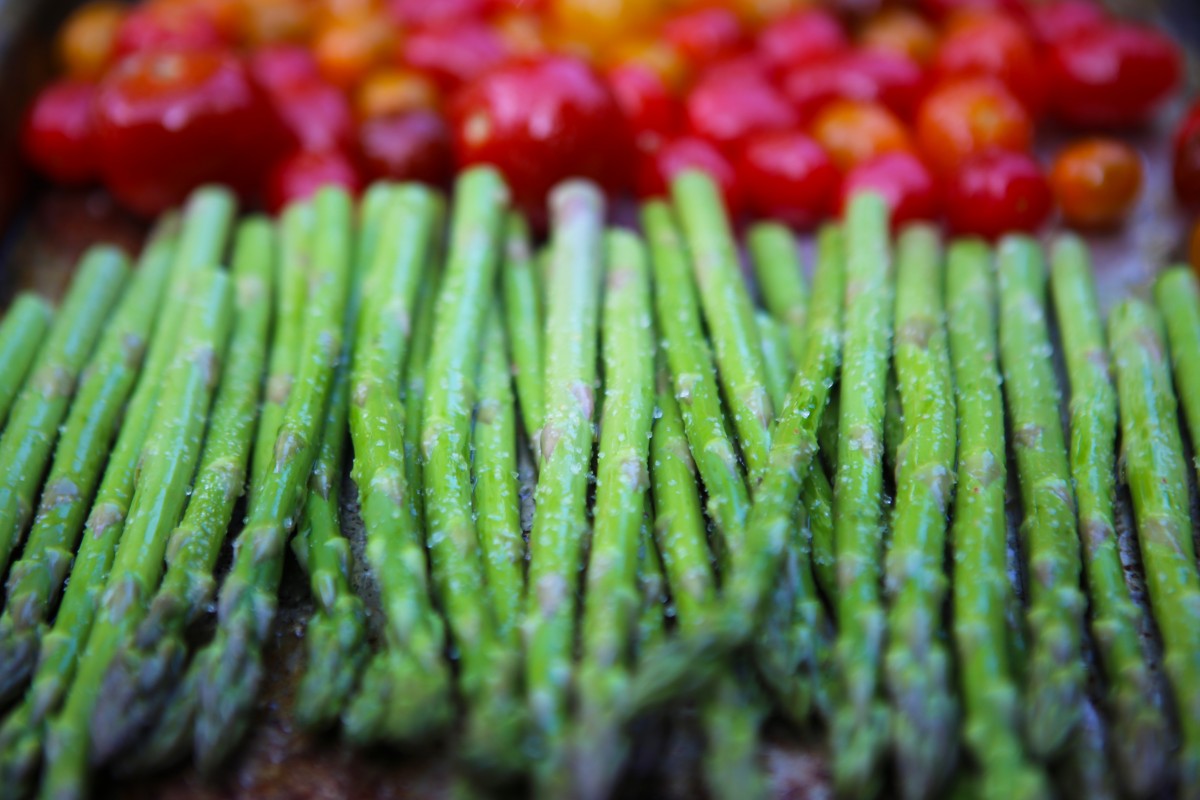 Asparagus and Tomatoes 