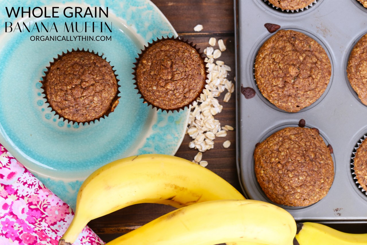 Whole Grain Banana Muffin